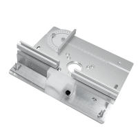Placa De Inserto Para Mesa De Router C8 Máquina De Grabado Aluminio Aleación Placa Inversa Conjunto Talla Fresa Trimmer Plegable Para Carpintería - details 13