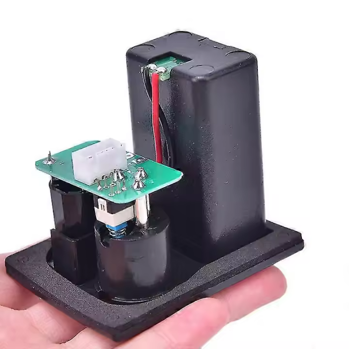Caja de batería para pastilla de guitarra acústica LC-5, estuche portapilas, accesorios para guitarra HFMQV - 1