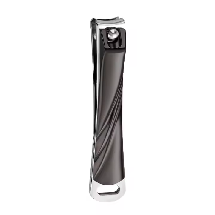 Tijeras De Uñas Diagonales Grandes 1Pc Con Apertura Amplia Herramientas De Pedicura De Acero Inoxidable Para Cuidado De Las Uñas - 1
