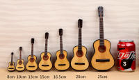 Mini Guitarra Clásica De Madera 10CM Modelo De Instrumento Musical Decoración Para Dormitorio Y Sala De Estar Regalo Original - details 0