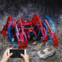 Kit De Construcción De Robot Espinardo Rojo Con Control Remoto 818 Piezas Juguete Educativo De Ciencia Y Tecnología Para Niños Regalos - details 7