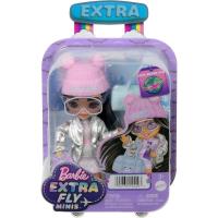 Barbie extra fly minis muñeca pequeña articulada de moda con accesorios para viajar a la nieve HPB20 MATTEL - details 0