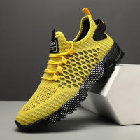 Zapatos De Deporte Casual Para Hombre MAEDEF 2024 Verano Transpirables Y Cómodos Zapatillas De Correr Y Caminar Con Cordones Material De Suela De Goma Talla Verdadera - details 1