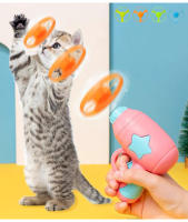 Nueva Juguete Interactivo Para Gatos Divertido Mini Disco Volador Catapultón Juguete Para Perros Y Gatos Masticable Para Jugar - details 0
