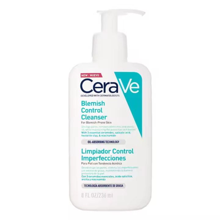 Cerave Limpiador Facial Control Imperfecciones 236 ml - 1