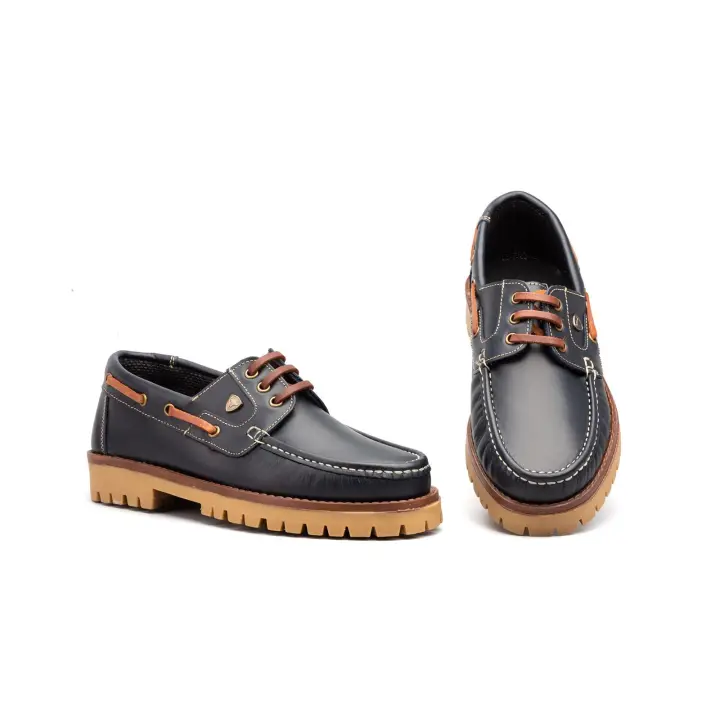 Zapatos Marino Hombre Iberico Shoes Modelo 8802 - 1