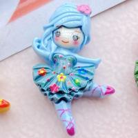 10 Pcs Figuras De Ballet Kawaii En Resina Para Manualidades Y Joyería Regalo Para Niños Accesorio Para Peinado DIY - details 7