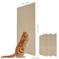 Alfombra De Afilado Para Gatos Con Adhesivo Auto-Adhesivo Protector De Muebles Antigolpes Trimmable Para Gatos - details 3