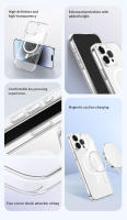 VOKAMO Funda Transparente Anti Amarillamiento Clásica con Anillo Magnético Compatible con MagSafe para iPhone 15, iPhone 15 Plus, iPhone 15 Pro, iPhone 15 Pro Max de Alta Calidad con Encaje Perfecto - details 1
