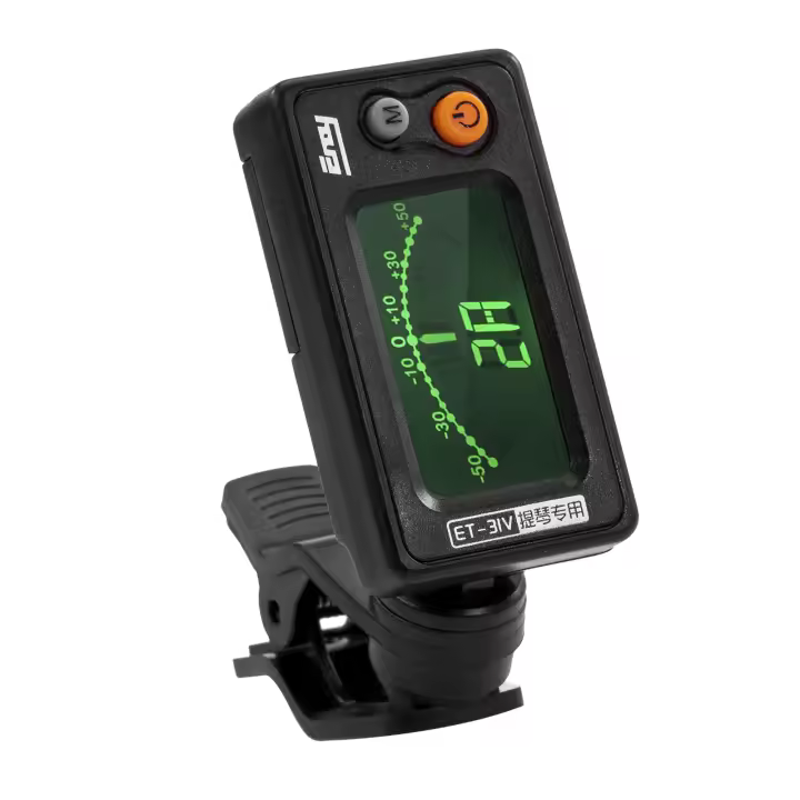 Afinador Automático Multi-función Clip-on Para Violín Viola Cello Y Baixo Con Pantalla LCD ET-31V Modo De Afinación Automática - 1