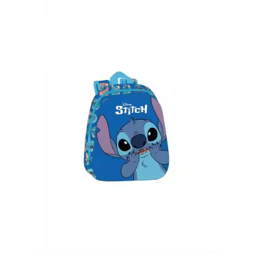 MOCHILA GUARDERÍA 3D STITCH – DISEÑO DIVERTIDO Y RESISTENTE - 1
