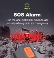 Radio de emergencia de 10 000 mA, generador de manivela multitifción, linterna solar, Radio meteorológica AM/FM portátil (apta para Cortes de Energía de emergencia, use en Exterior) - details 8