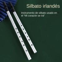 Flute Irlandesa Auténtica Miwayer Con 6 Agujeros Clave C/D Perfecta Para La Música Irlandesa Tradicional Instrumento Musical - details 4