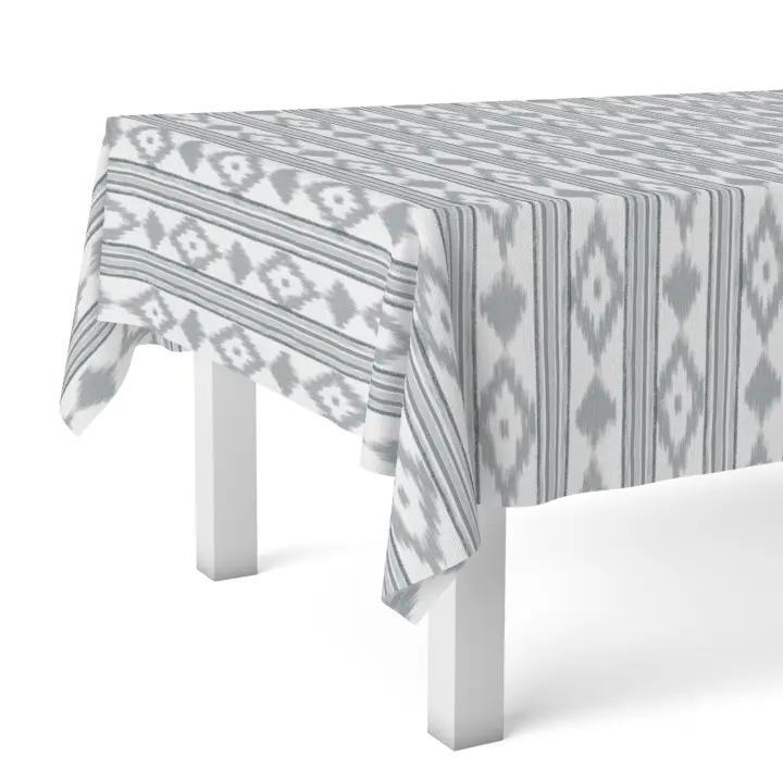 Mantel Hule MALLORCA de Valentia Home | Estampado Antimanchas | Repelente de Agua | Protección Duradera | Varios Tamaños y 10 colores | Estampado Lenguas Mallorquinas - 1