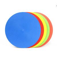 6Pcs 12Pcs Marcadores De Fútbol Auxiliares En Forma De Cono Plano Redondo Y Redondo Para Entrenamiento Y Juegos Deportivos Herramienta De Enseñanza Al Aire Libre - details 2