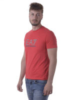 Emporio Armani EA7 Camiseta Algodón Hombre Rojo 3YPTB3PJ03Z 1451 - details 3
