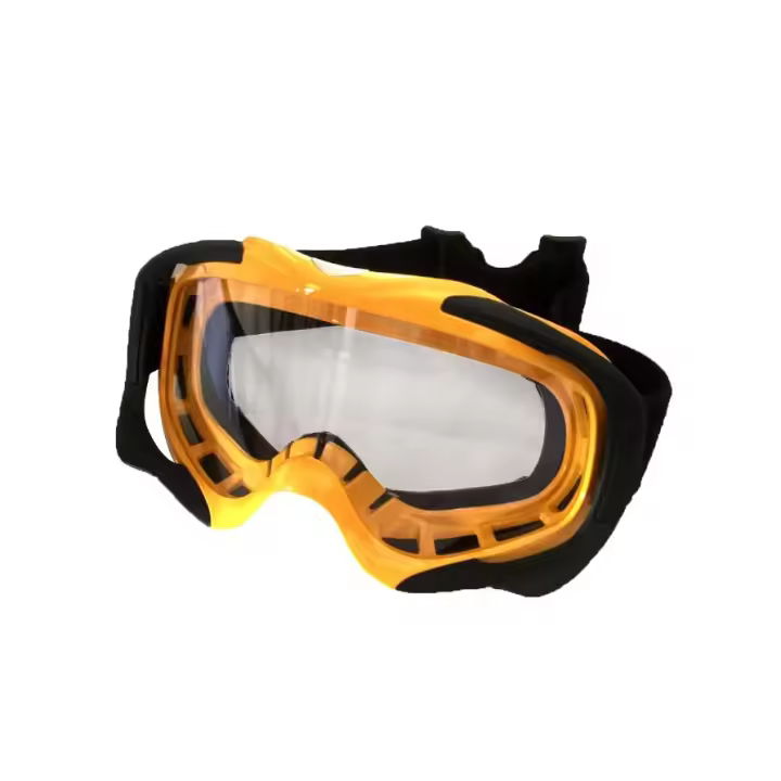 MOLCARAUTO Gafas Protectoras Ajustable para Moto Ciclismo Lentes tansparente Antivaho - 1