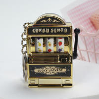 Llavero De Máquina Tragamonedas De Frutas Encanto Sorteo Mini Colgante Para Bag Charm Regalos De Novedad Para Niños Y Adultos - details 5