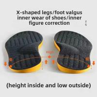 Almohadilla De Apoyo De Arco Ortótico Para Zapatos Corrección De Pies Valgus Y O Tipo Adecuada Para Hombres Y Mujeres Absorbente De Sudor Antideslizante Ligera Y Duradera - details 6