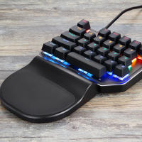 Motospeed K27 Teclado Mecánico De Juego 27 Teclas Con Cable Iluminación LED Retroiluminada Numpad Single Para Laptop Switches Rojos - details 7