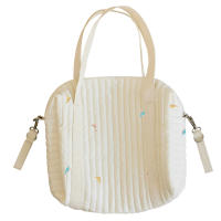 Bolsa De Diaper Con Cremallera Y Bordado Estilo Mummy Para Silla De Paseo Y Bolsa De Bebé Material Principal Diverso Tamaño Único - details 3