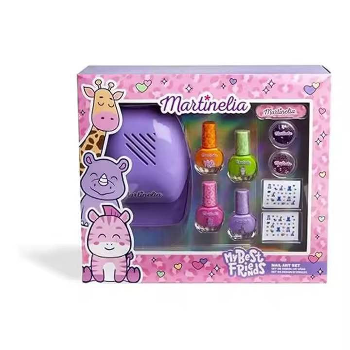 Set de Uñas My Best Friends con Secador Martinelia 12271 AQUARIUS - 1