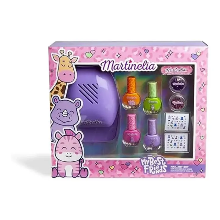 Set de Uñas My Best Friends con Secador Martinelia 12271 AQUARIUS - 1