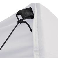 vidaXL Carpa plegable profesional con 4 paredes acero blanco 3x3 m - details 6