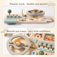 Tabla de Actividades de Madera Montessori, Juguetes Sensorial de Madera para niños en Educación Escolar a partir de 3 años - details 2