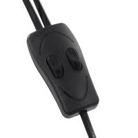 vidaXL Lámpara de pie regulable plateado 18 W 180 cm - details 6