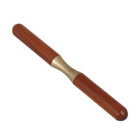 Roller De Presión Para Saxofón Mango De Madera Herramienta De Reparación De Metal Para Trompeta Y Trombón Accesorio Para Instrumentos De Bronce - details 3