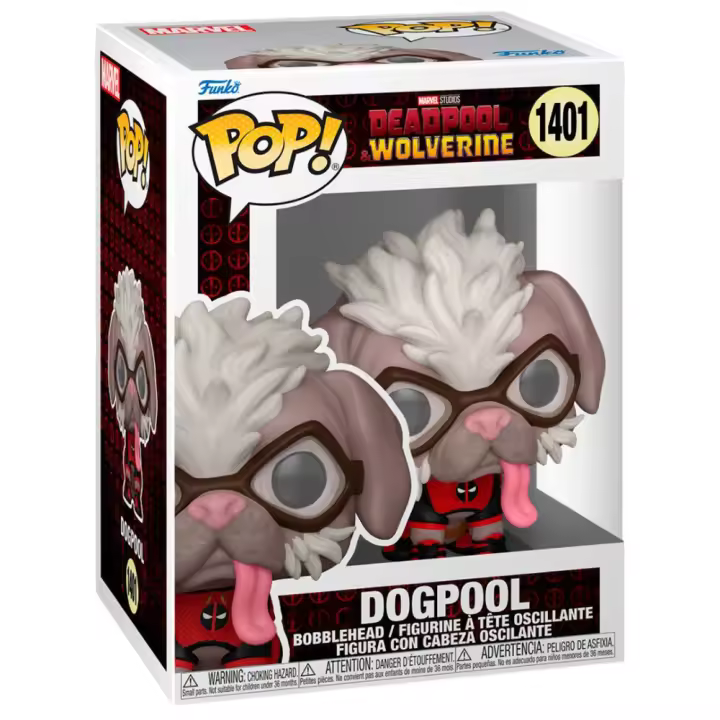 Funko Pop! Vinyl Deadpool 3 S2- Dogpool - Deadpool - 1