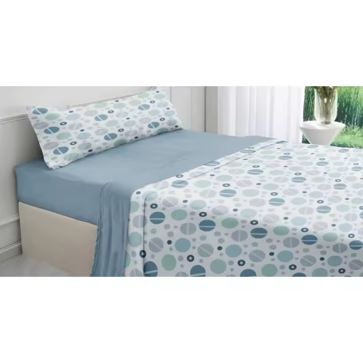 Printex Juego de Sábanas Coralina Premium - 3 Piezas de Invierno Extra Suaves y Térmicas (180g) - Estilo Moderno para Camas de 90, 135 y 150 cm - 1