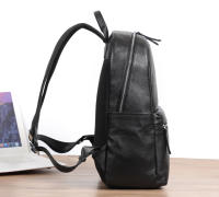Mochila De Cuero Genuino 100% Para Hombres Moda Natural Negocios Lujo Con Capacidad Para Portátil De 15.6 Pulgadas Bolsa Escolar Para Estudiantes Y Chicos - details 20