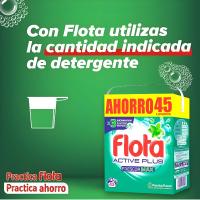 Flota Active Plus Detergente en Polvo 45 Lavados - Frescor Max. - details 0