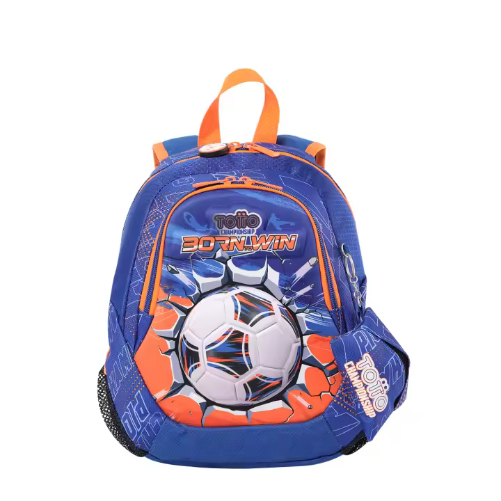 Totto Mochila escolar  Soccer  -Dimensiones:24 x 32 x 11 cm-Material:Poliester - 1