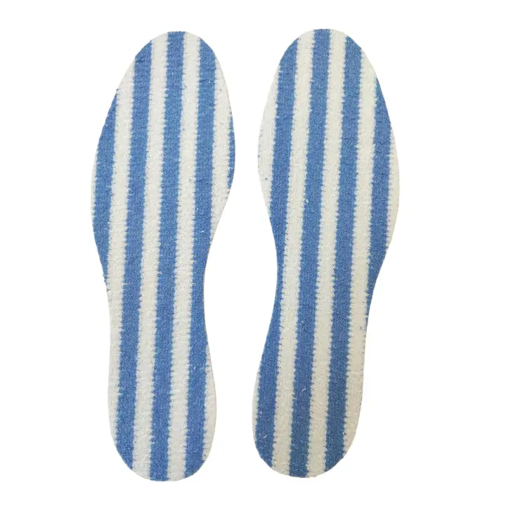 Wabfeet - Pack 3 pares Plantilla Rizo rayas para zapatos deportivos, Hombre y mujer. Talla única recortable - 1