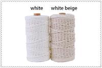 Cordón De Algodón Colorido Hecho a Mano Para Decoración Bohemia 4mm 100% Algodón Tejido Macramé DIY Para Casamiento Y Hogar 110 Yardas - details 7