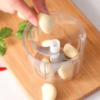Batidora eléctrica de cocina inalámbrica USB, trituradora de ajo, picadora de carne, Mini trituradora de Chile vegetal, herramientas de cocina, procesador - details 4