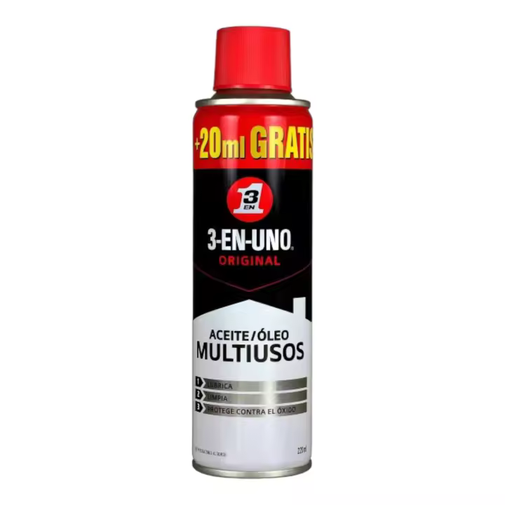 3 En Uno Aceite Multiusos 220ml - 1