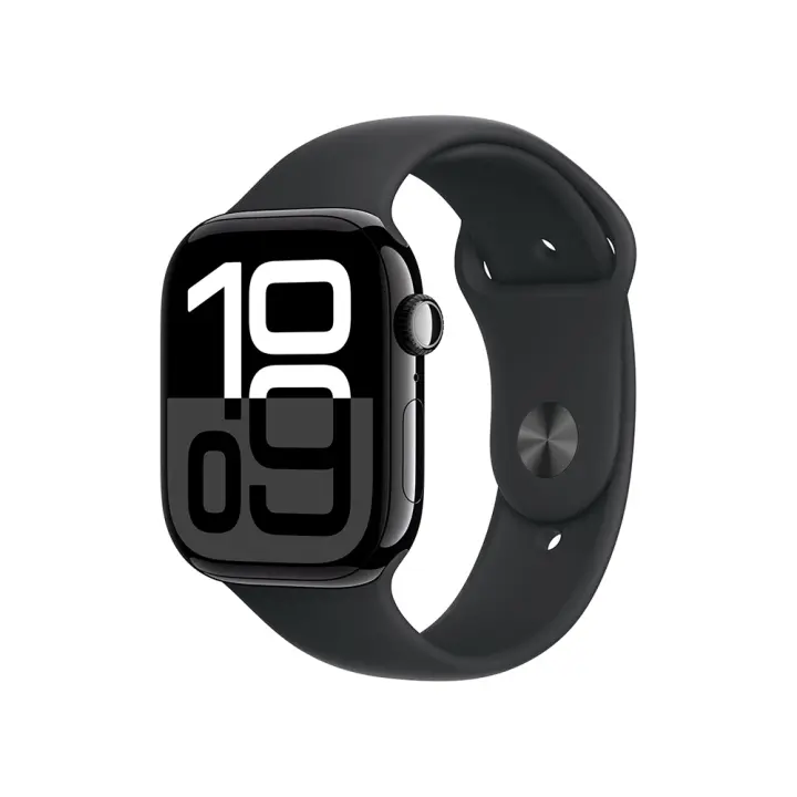 Reloj inteligente Apple Watch Series 10 (GPS, 42 mm/46 mm), aluminio de calcio + correa deportiva (S/M/L), pantalla retina LTPO3 siempre activa, - 1