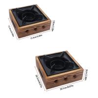 Parrilla Portátil Para Cocinar Cuadrada De Acero Inoxidable Para Uso Doméstico Estufa Sólida Para Hot Pot Y Barbacoa - details 3