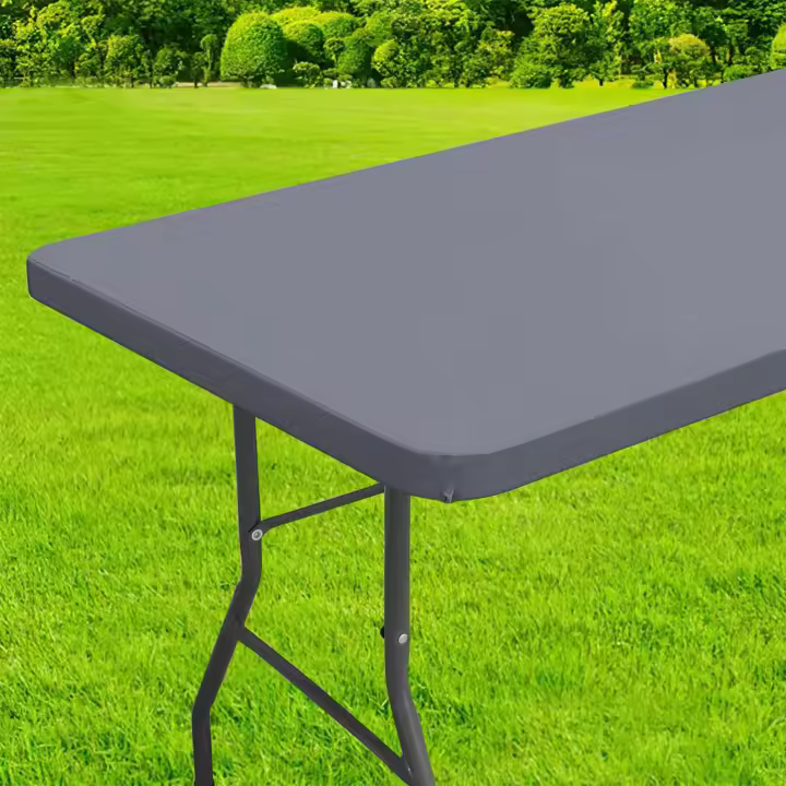 Cubierta De Mesa Rectangular Impermeable Protector De Mesa Lavable Para Mesas Plegables Adecuada Para Camping Al Aire Libre Y Interior - 1