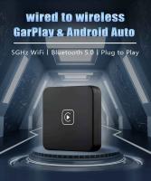 Adaptador De Adapter Inalámbrico 2 En 1 Para Coche Wireless CarPlay Android Auto Soporte Spotify Netflix Para Mazda Toyota Mercedes Peugeot Volvo - details 0