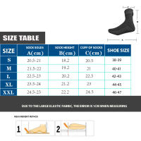 Calcetines De Buceo De Neopreno 3mm Para Hombres Y Mujeres Zapatos De Surf Secado Rápido Térmico Antideslizantes Botas De Natación Calientes Calcetines De Playa - details 1
