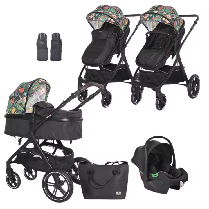LORELLI Carrito de bebé trío VIOLA de Lorelli - 1