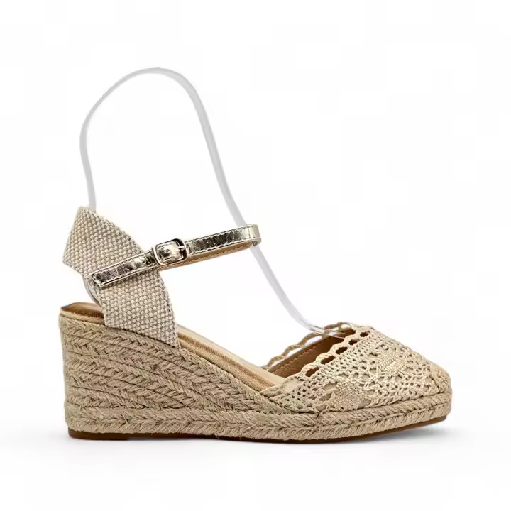 Calzados Soraia Sandalias Mujer Yute Cuña Plataforma Moda comodas y elegante. - 1