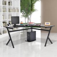 HOMCOM Mesa de Ordenador PC de Tabla de Madera Mesa Esquinera de Angulo para Oficina Dormitorio Hogar Escuela - details 1
