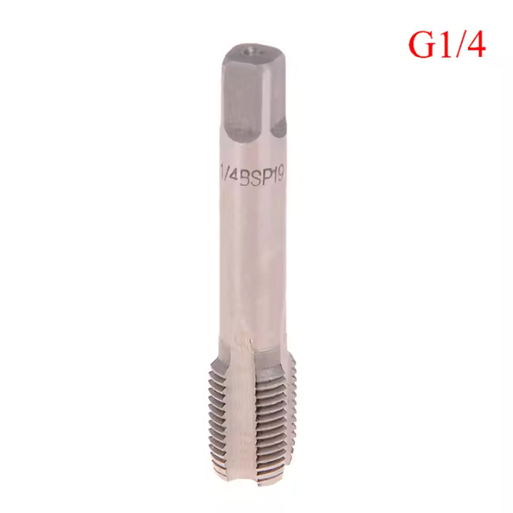 1pc G1/8 1/4 3/8 1/2 3/4 Herramienta De Corte De Hilo BSP Metálica Tapa De Tubo Taper HSS Herramienta De Hilo - 1