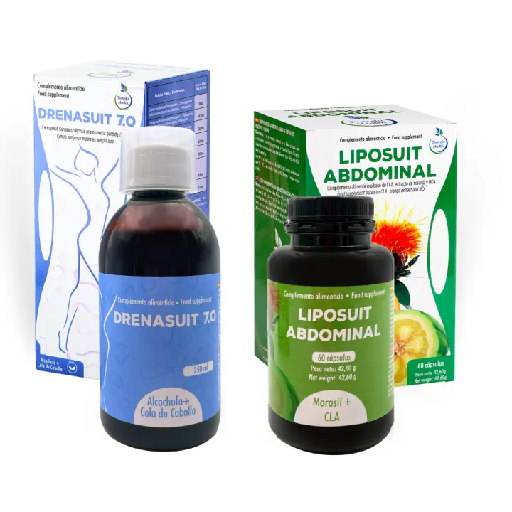 Pack Detox + Quemador (Liposuit Abdominal + Nutrefit Health Drenasuit) - 1